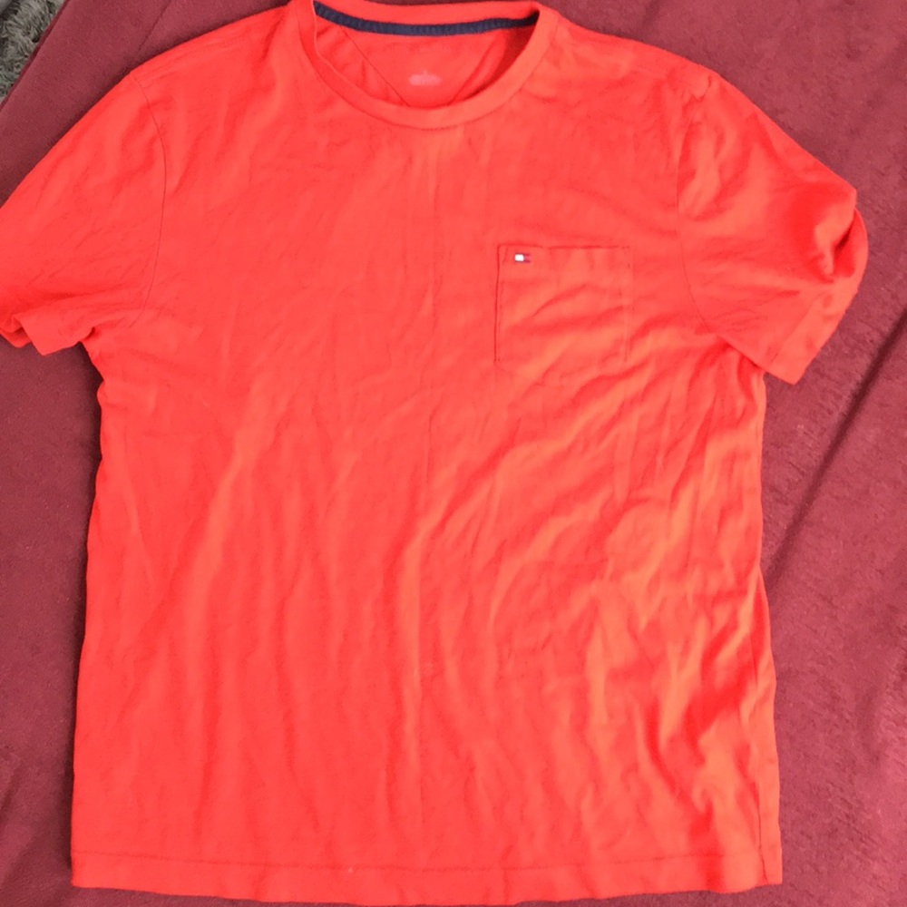 Red Tommy Hilfiger T-Shirt